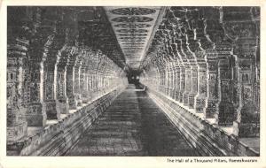 BR77280 the hall of a thousand pillars rameshwaram   india