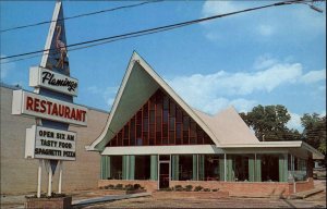 Florence SC Flamingo Restaurant Irby St. Postcard