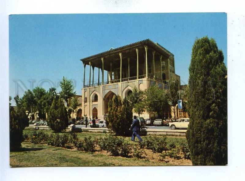 193032 IRAN ESFAHAN building of Ali Ghapoo old photo postcard