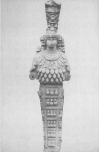 Lot343 statue of artemis ephesus museum greece postcard sculpture art