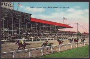 North Randall Race Track,Cleveland,OH Postcard 