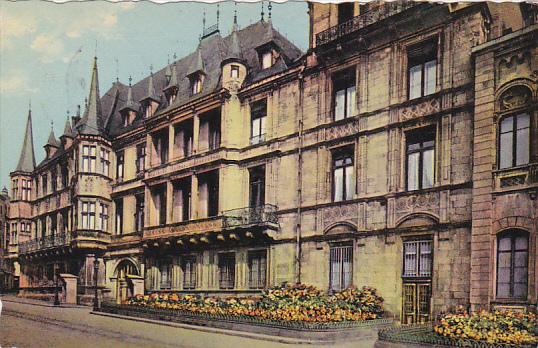 Luxembourg Le Palais Grand Ducal 1957