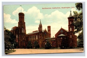 Vintage 1913 Postcard Smithsonian Institution, Washington, District of Columbia