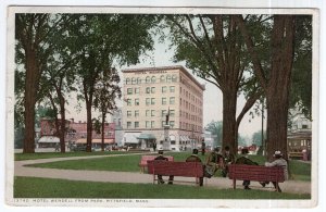 Pittsfield, Mass, Hotel Wendell From Park