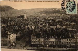 CPA BESANCON - Vue générale prise des TOURS de la Madeleine (486993)