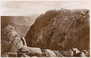 Scotland Postcard - The Precipice - Ben Nevis - Fort William - RP - Ref TZ6189