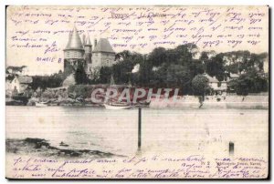 Old Postcard Pornic Le Chateau