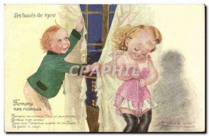 Old Postcard Fantasy Illustrator Mauzan Children's success in 1900 close our ...