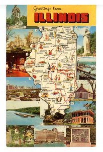 IL - Illinois Map