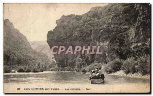 Old Postcard Gorges Du Tarn The Detroits