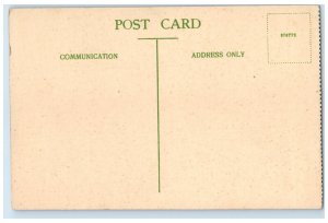 c1940's Boating of Old Malay Fishermen Singapore Unposted Antique Postcard