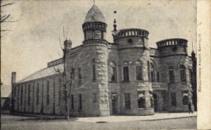 Hardin County Armory - Kenton, Ohio OH Postcard