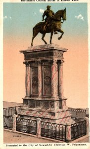 New Jersey Newark Lincoln Park Bartolomeo Colleoni Statue