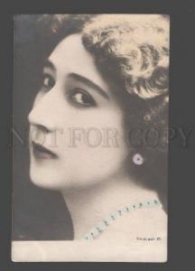 092646 Belle OTERO Spanish DANCER SINGER Vintage PHOTO tinted