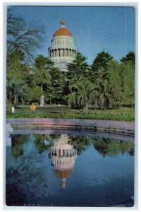 c1960 State Capitol Building Sacramento California CA Union Oil Company Postcard