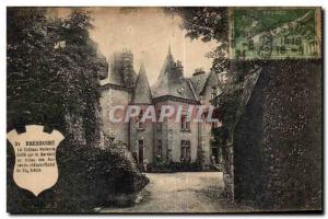 Postcard Old Bressuire Le Chateau