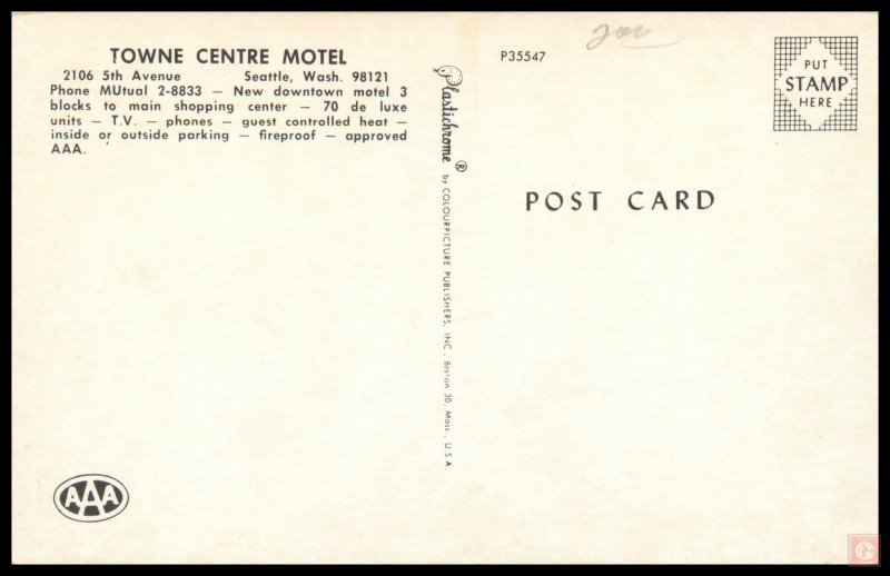 Town Centre Motel, Seattle, WA