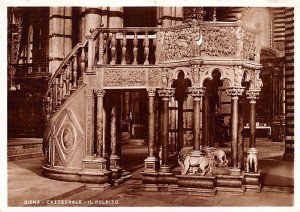 Cattedrale Il Pulpito   Siena, Italy, real photo 