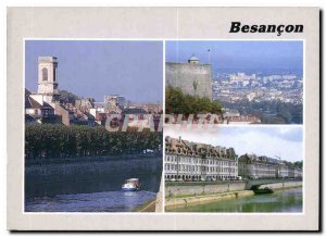 Modern Postcard Besancon Doubs The Doubs Church of