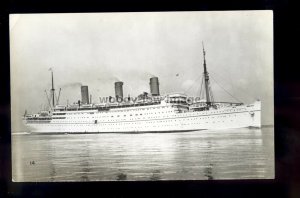 LS1783 - Canadian Pacific Liner - Empress of Australia - postcard