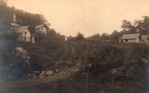 RPPC Massachusetts  Carrington Hall and Cottages The Berkshire Art School   1921