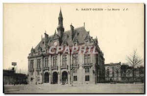 Old Postcard St Denis The Mayor