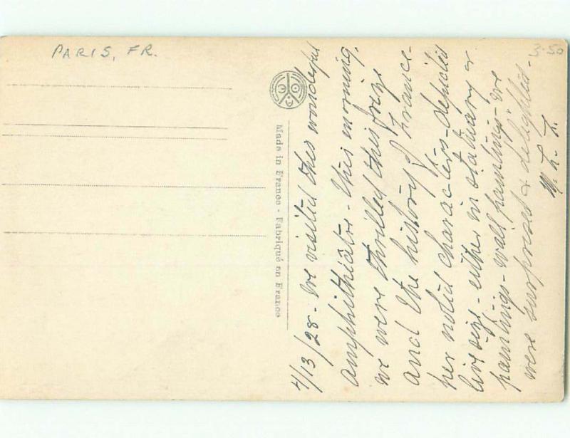 old rppc SORBONNE Paris France i3511