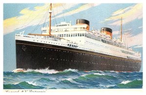 M.V. Britannic , Cunard Line