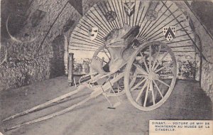Belgium Dinant Voiture de Mme de Maintenon au Musee de la Citadelle 1912