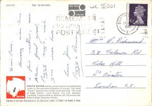 uk35001 greetings from south devon uk