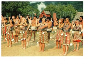 Maori Concert Party, Whakarewarewa Rotorua,  New Zealand