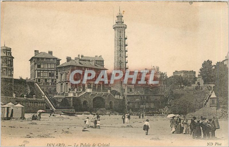 Old Postcard Dinard Crystal Palace