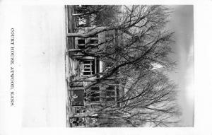 Atwood Kansas Court House Real Photo Antique Postcard K55538