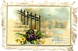 Greeting - Christmas - (Not a postcard)