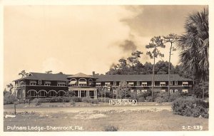 Putnam Lodge real photo - Shamrock, Florida FL  