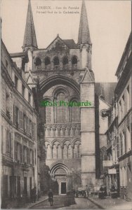 France Postcard - Lisieux - Rue Du Paradis, Portail Sud De La Cathedrale RS29170