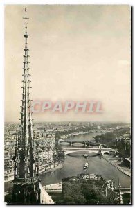Old Postcard Paris and Wonders Notre Dame