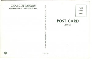 Provincetown from Pilgrim Monument, Cape Cod, Massachusetts