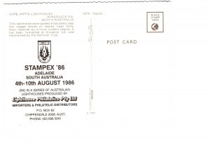 Cape Jaffa Lighthouse, Kingsgate, Adelaide, Australia, Stampex 1986