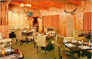 Byers CO Colorado LONG HORN RESTAURANT Roadside Arapahoe County ca1960s Postcard