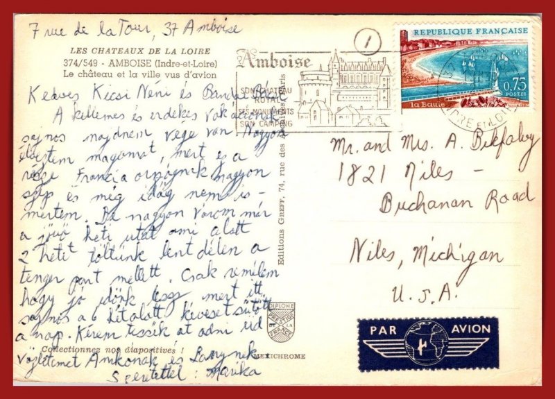 France, Amboise - Les Chateaux De La Loire - [FG-719X]