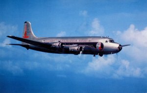 Eastern Airlines - DC-4    (aviationcards.com)