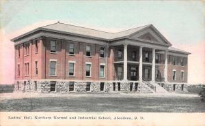 Aberdeen South Dakota Normal Industrial School Ladies Hall Antique PC K25070