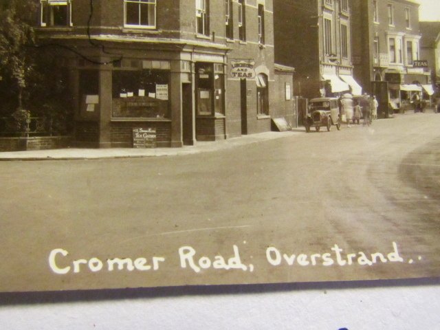 Cromer Road, Overstrand,Norfolk-horse cart-