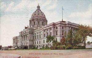 Minnesota Saint Paul State Capitol Building 1909