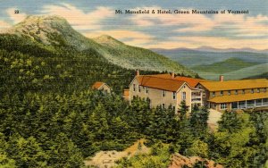 VT - Mt Mansfield and Hotel