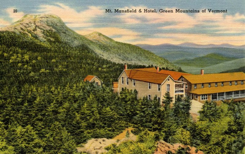 VT - Mt Mansfield and Hotel