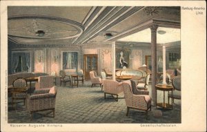 Hamburg-Amerika Line Steamship c1900 Postcard KAISERIN AUGUSTE VICTORIA #2