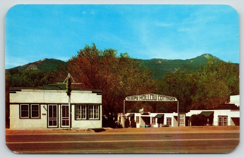 Denver Colorado~Carl Beard's Sleepy Hollow Cottages~Roadside Hwy 24~1960s 