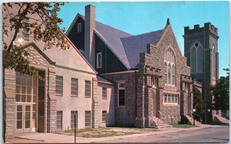 Postcard - Methodist Church, Lewes, Delaware, USA